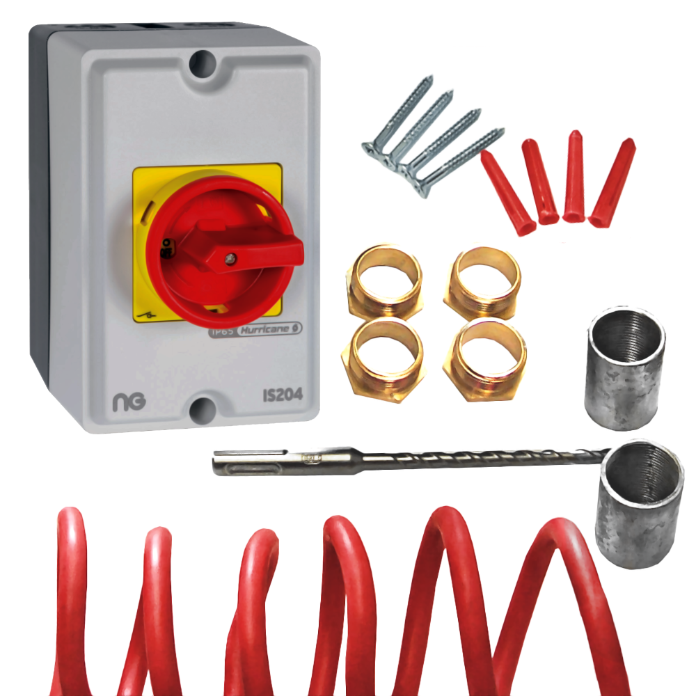 Lockable Isolator Kits 32A, 63A Elevator Equipment